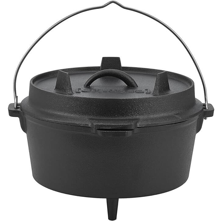 Cast Iron Dutch Oven with Lid and Lid Lifter - Image 4
