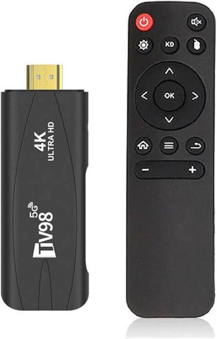 TV98 Rockchip 3228A Quad Core 4K HD Bluetooth Android TV Stick, RAM:2GB+16GB - Image 2
