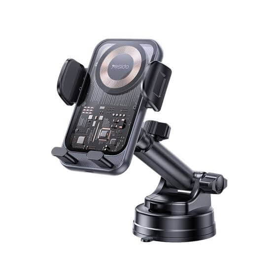 Yesido Phone Holder & Wireless Charger In One